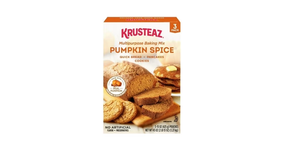 krusteaz pumpkin spice baking mix