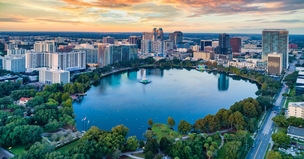 orlando florida usa downtown