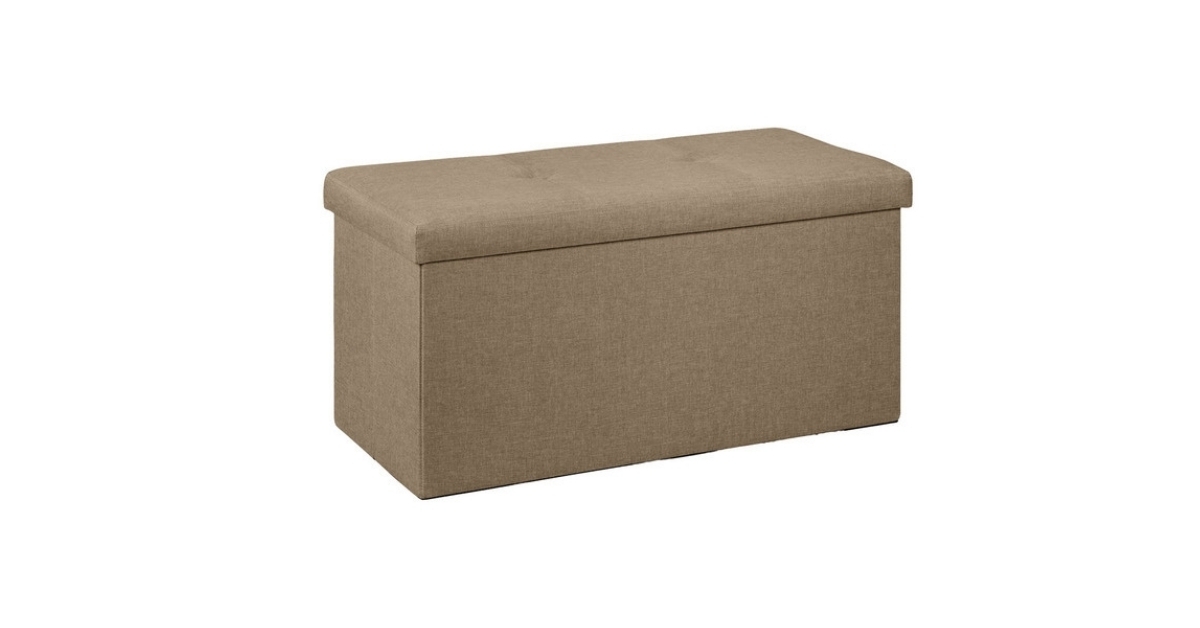rectangular storage ottoman