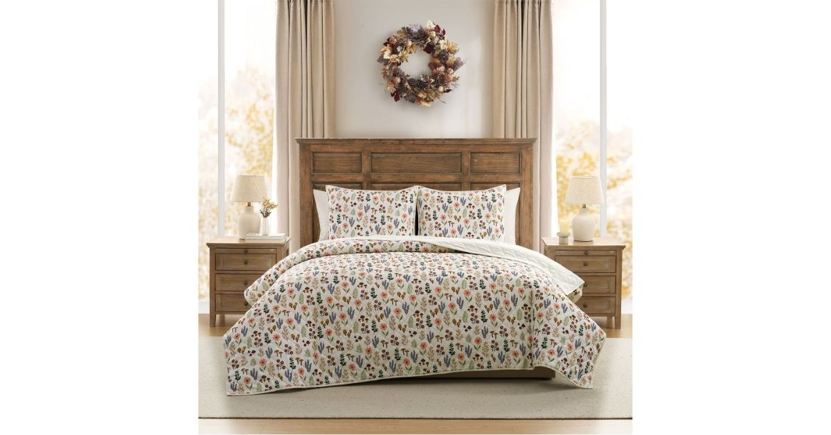 hallmark hayra fall quilt set