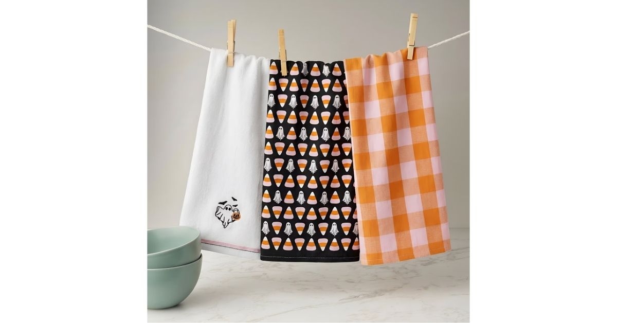 harvest kitchen towel set