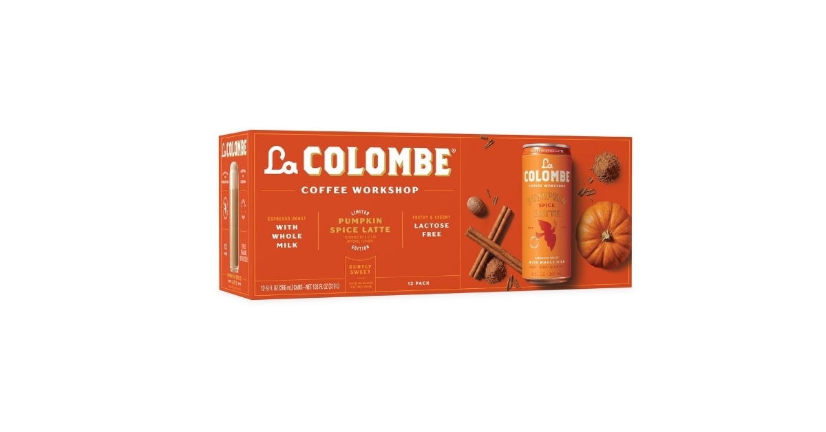 colombe pumpkin spice draft latte
