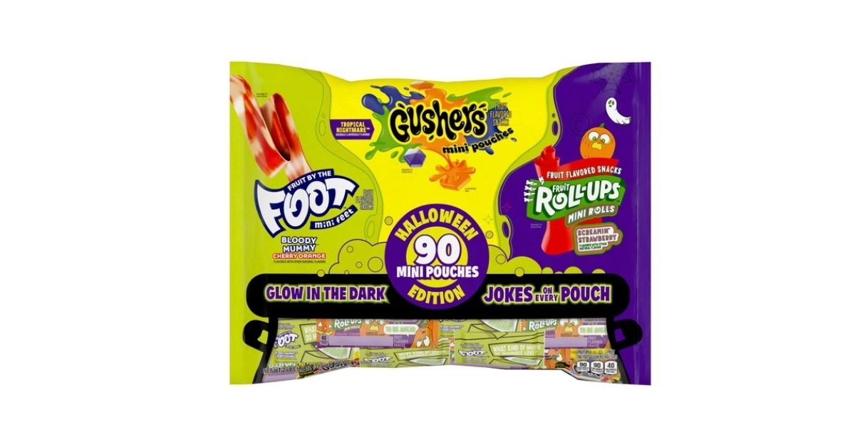 fruit roll-up halloween variety pack