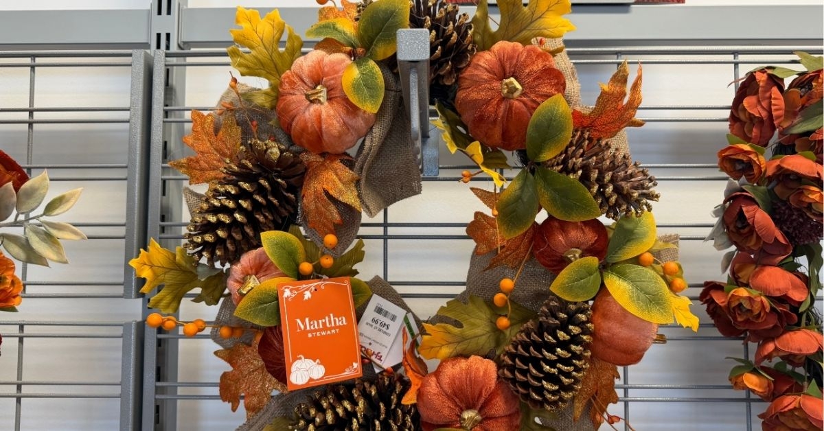 martha stewart fall wreath
