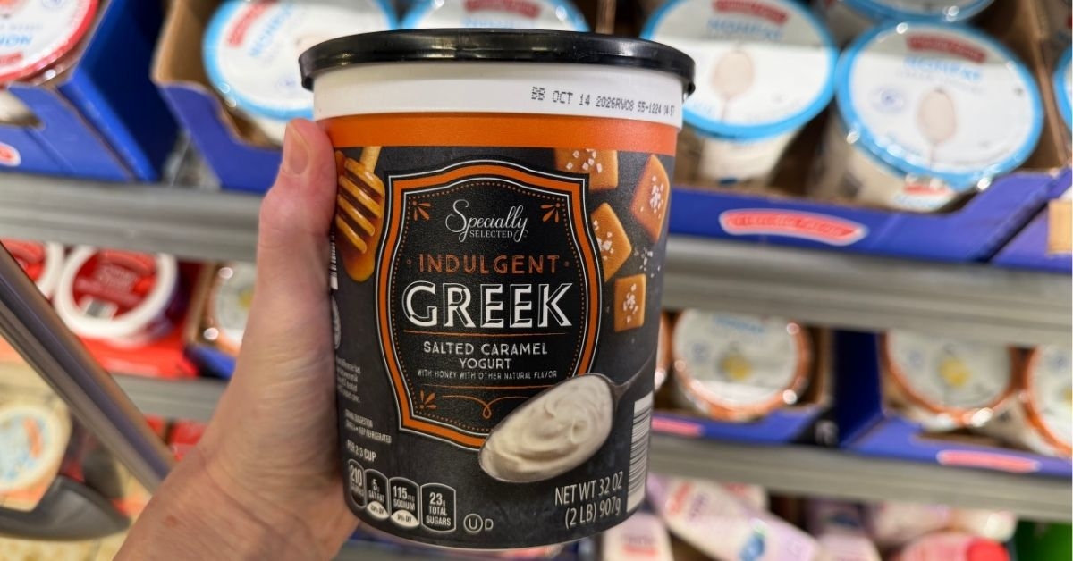 greek salted caramel yogurt
