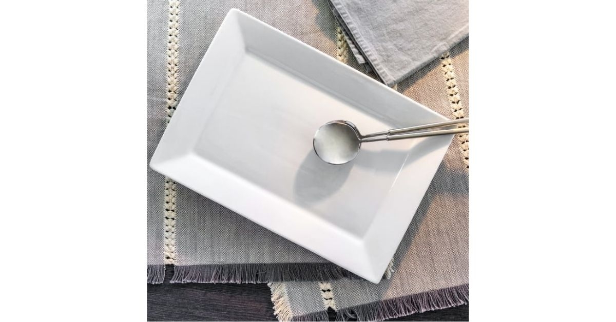 porcelain serving platter