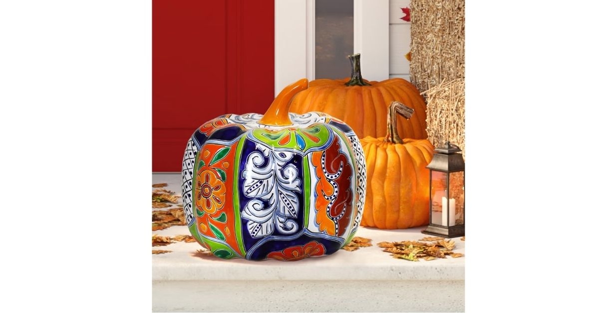 ceramic pumpkin