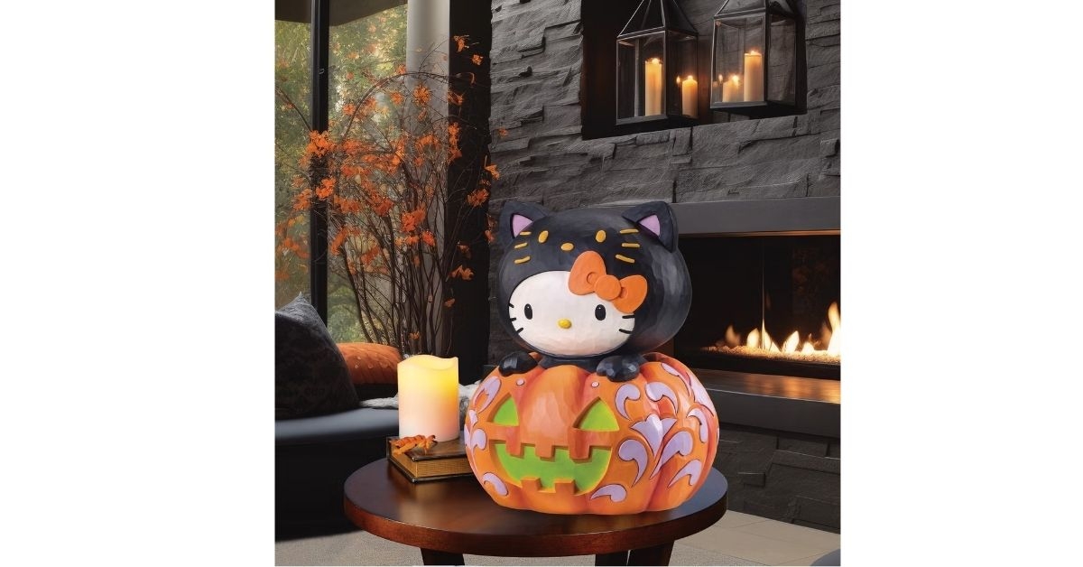 hello kitty jack o lantern
