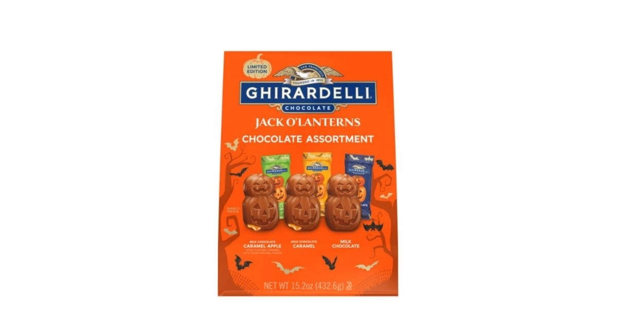 jack olantern shaped chocolate