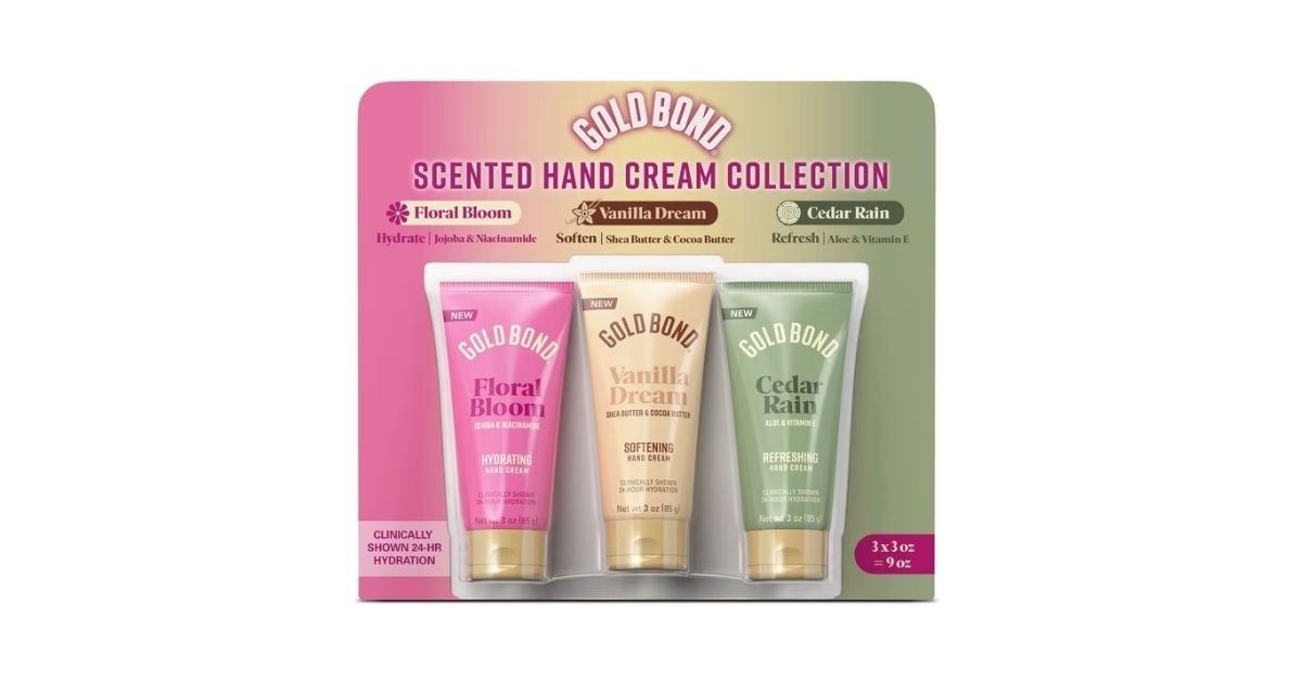 gold bond scented hand cream