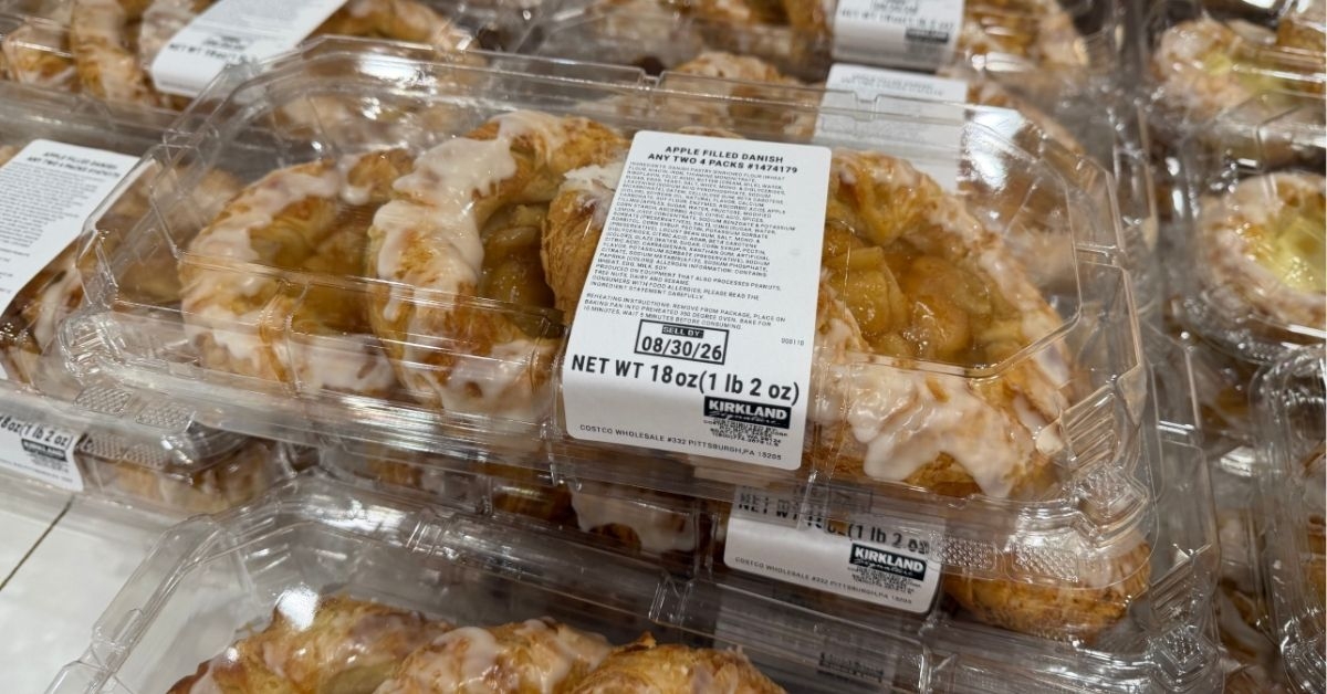 apple filled danishes