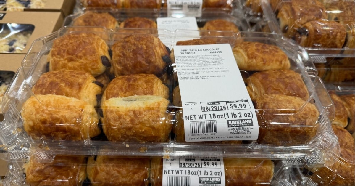 mini pain au chocolat