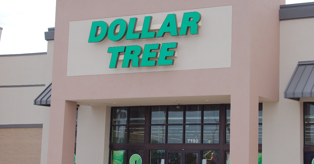 dollar tree storefront entrance