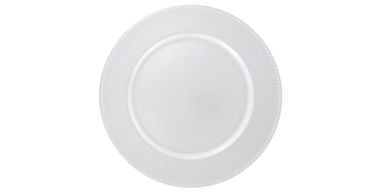 plastic charger plates
