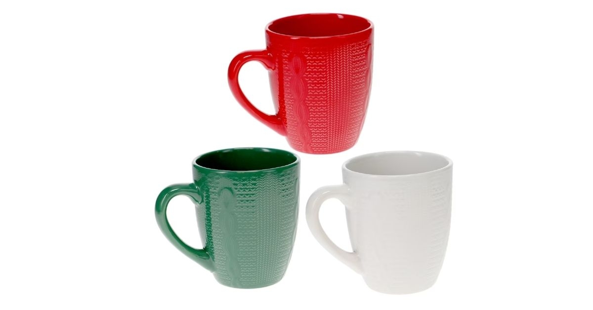 embossed mugs