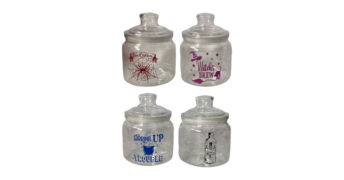 hallowee candy jars