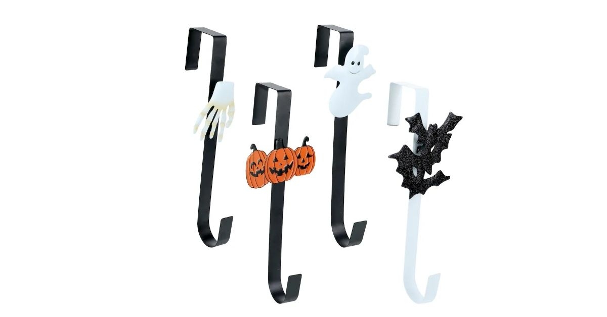 halloween wreath door hanger