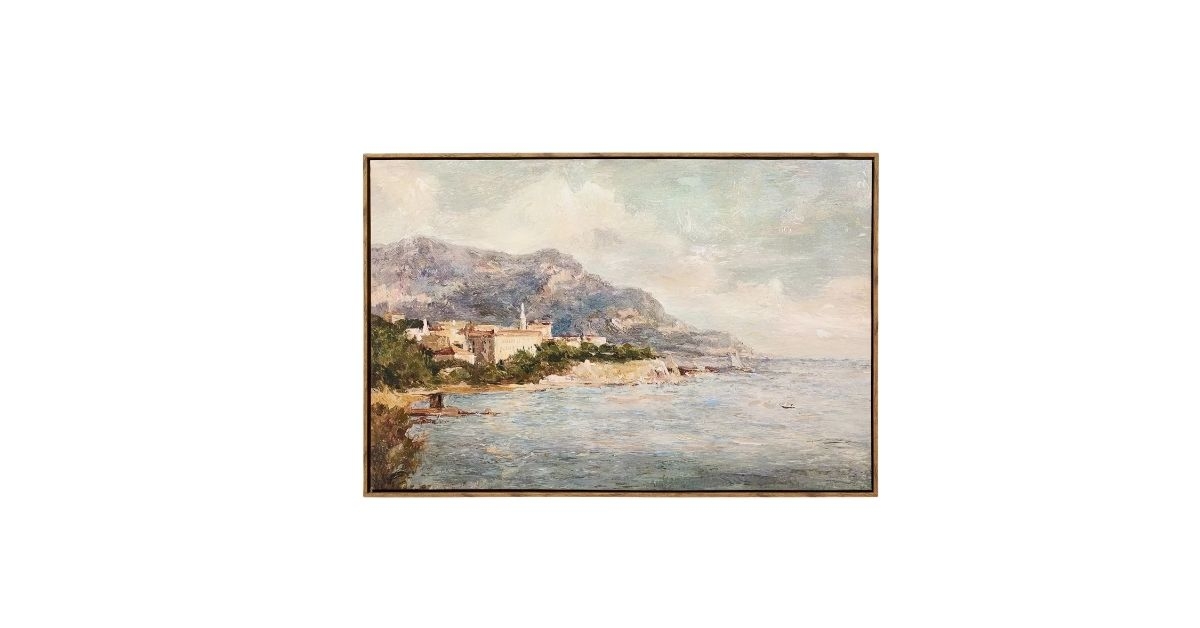 Target vs Pottery Barn Landscape Framed Wall Art