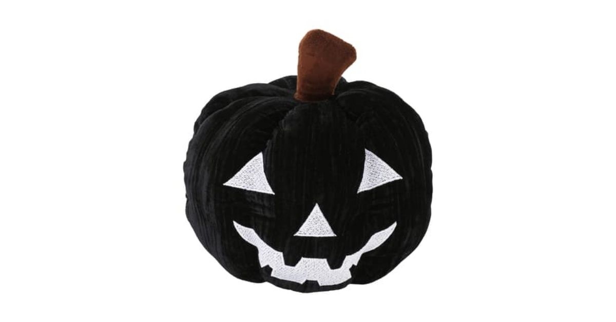 holloween pumpkin pillow