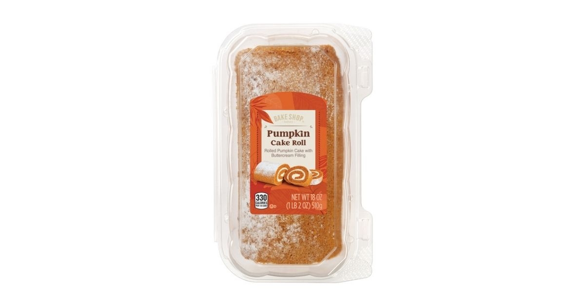 bake shop pumpkin cake roll
