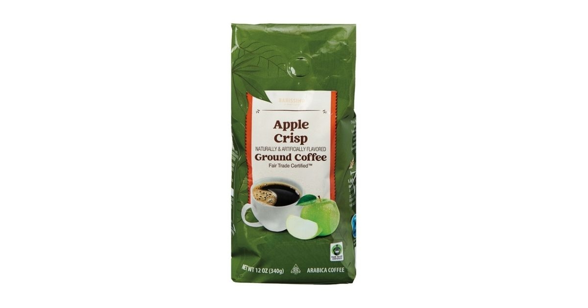 barissimo apple crisp ground coffee