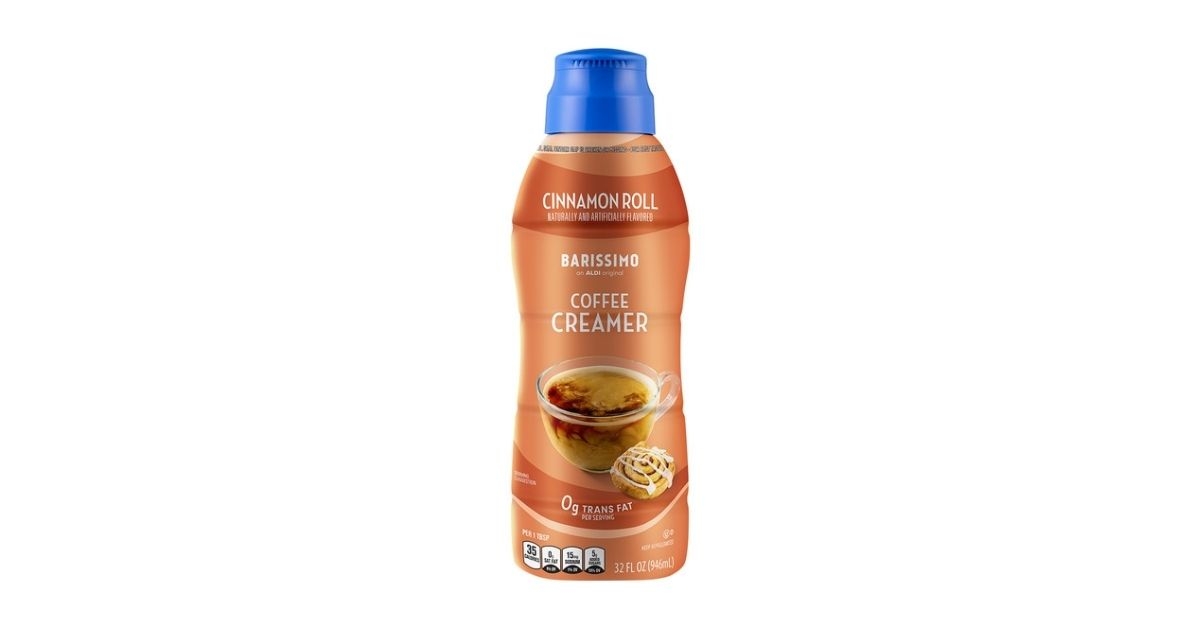 cinnamon roll coffee creamer