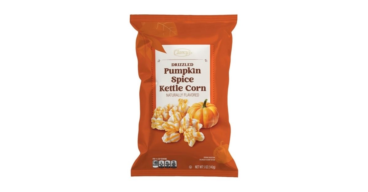 fall drizzled kettle corn