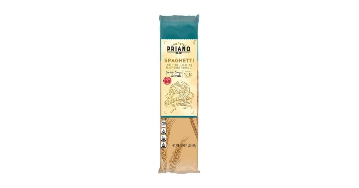 priano bronze cut spaghetti