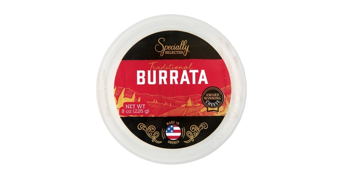 traditional burrata cheese