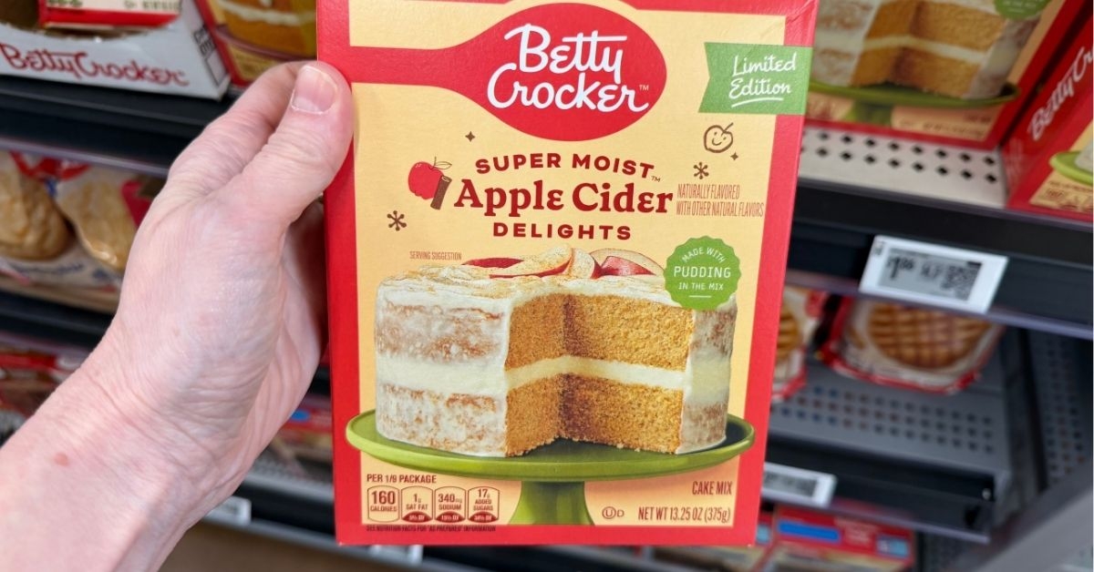 apple cider delights cake mix