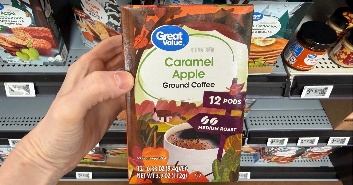 caramel apple coffee pods