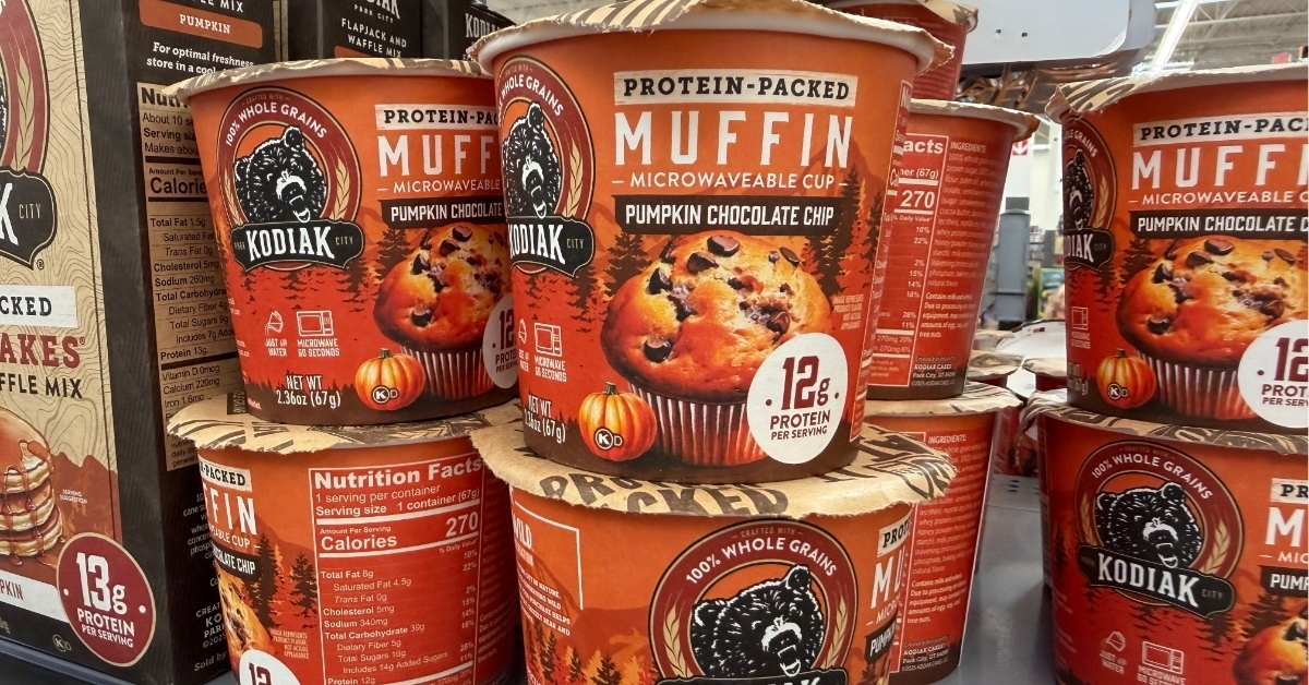chocolate chip protein muffin