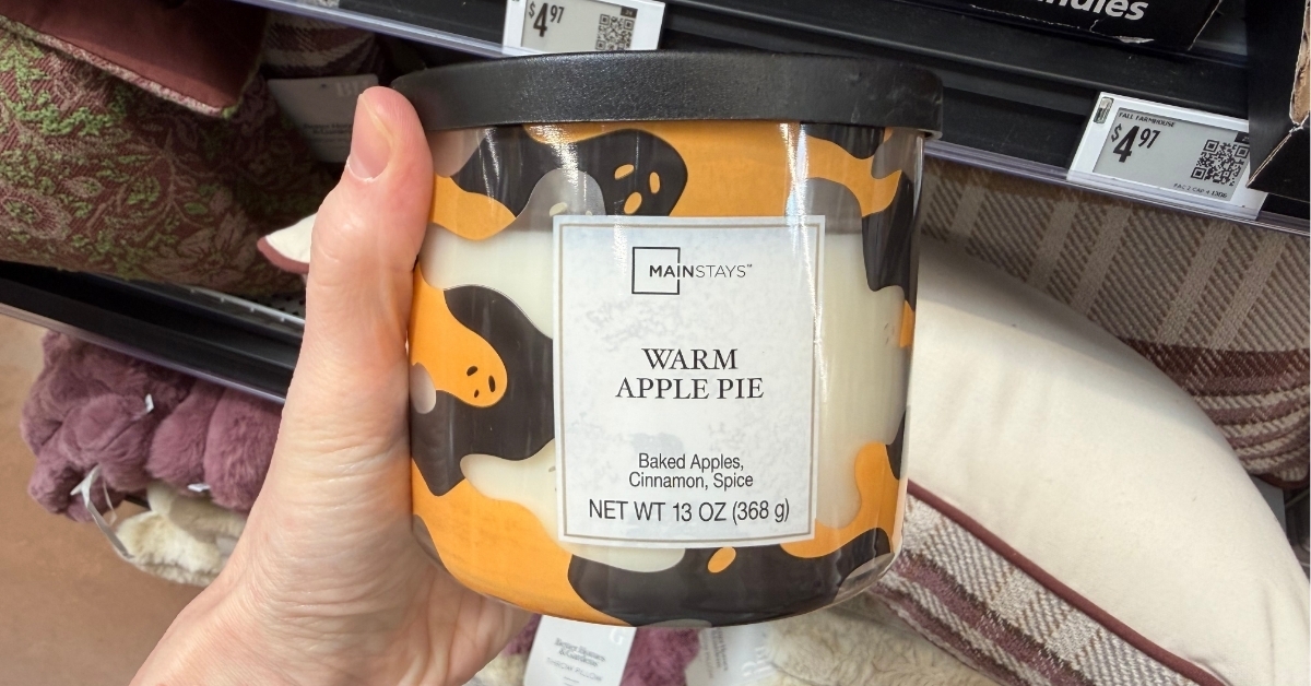 warm apple pie candle