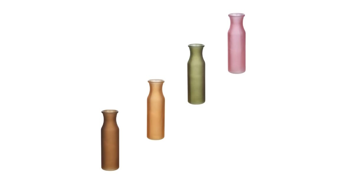 milk bottle vases