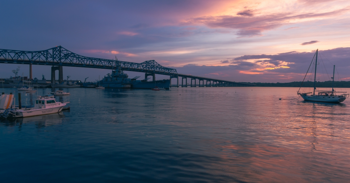 braga bridge and battleship cove