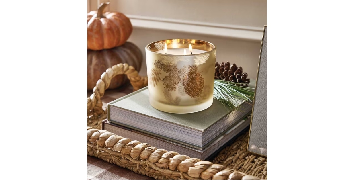 harvest scented candle