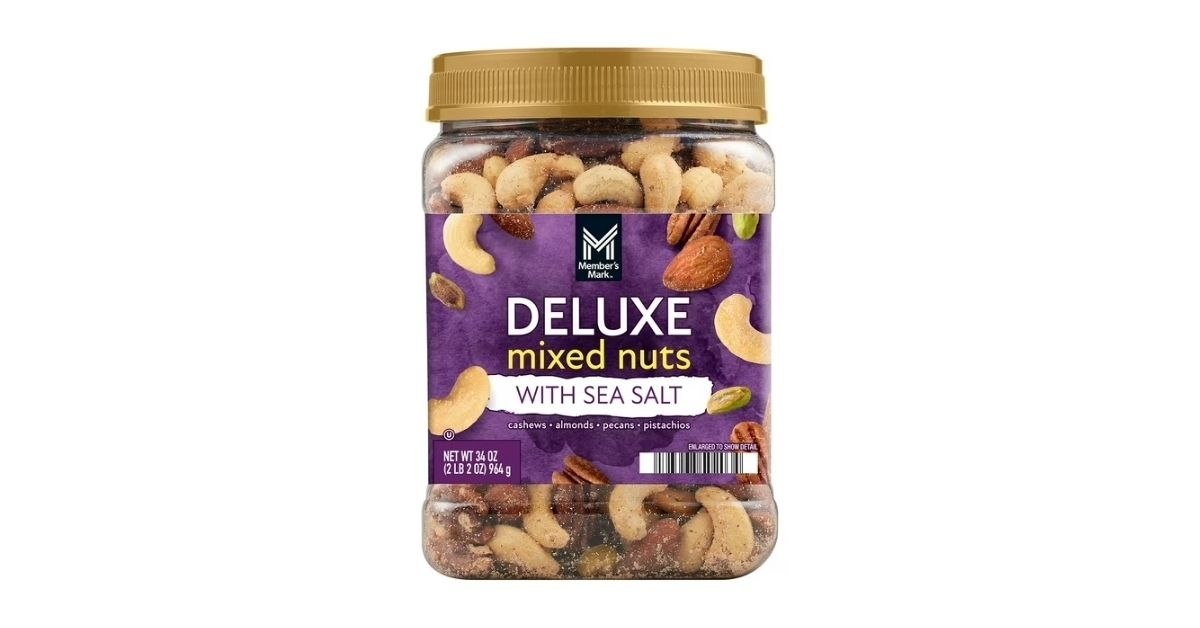 deluxe mixed nuts with sea salt