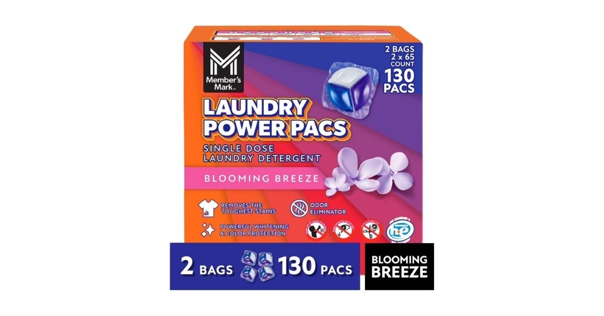 laundry detergent power pacs