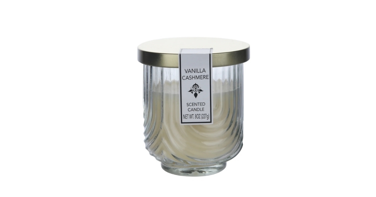 vanilla cashmere scented candle