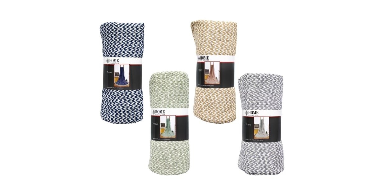 cotton throw blanket