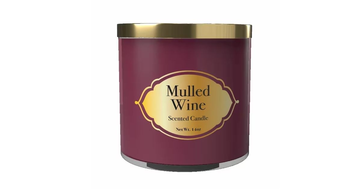 mulled wine scented candle