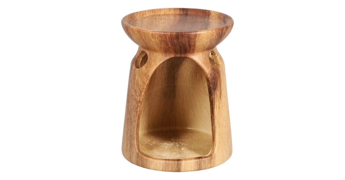 wooden fragrance warmer