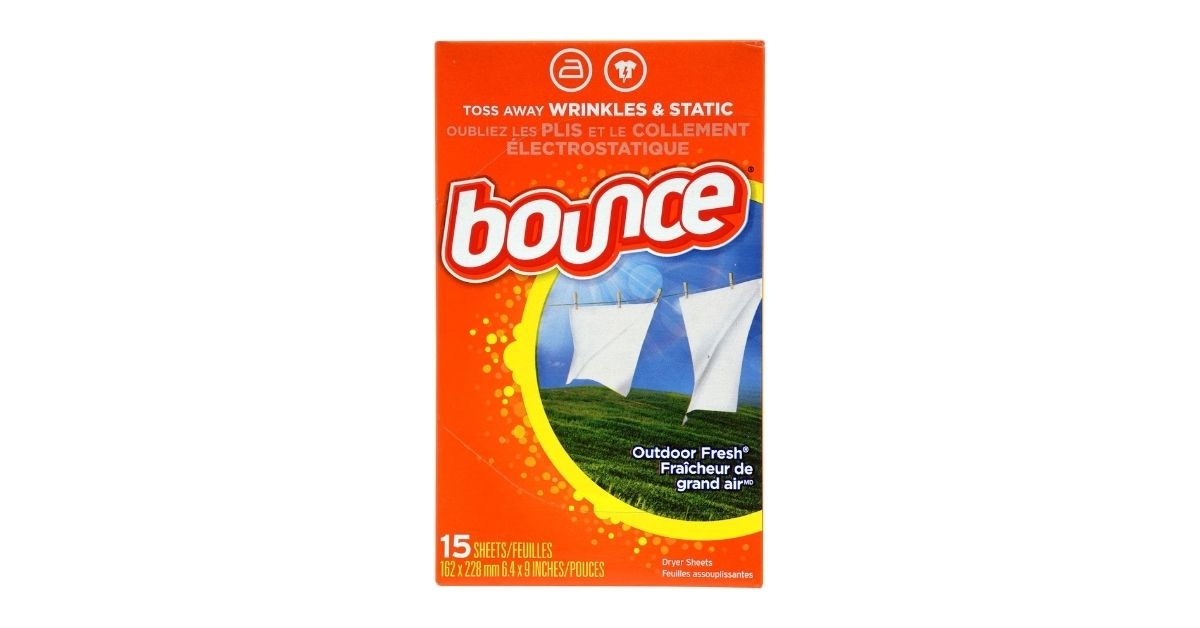 bounce outdoor fresh dryer sheets