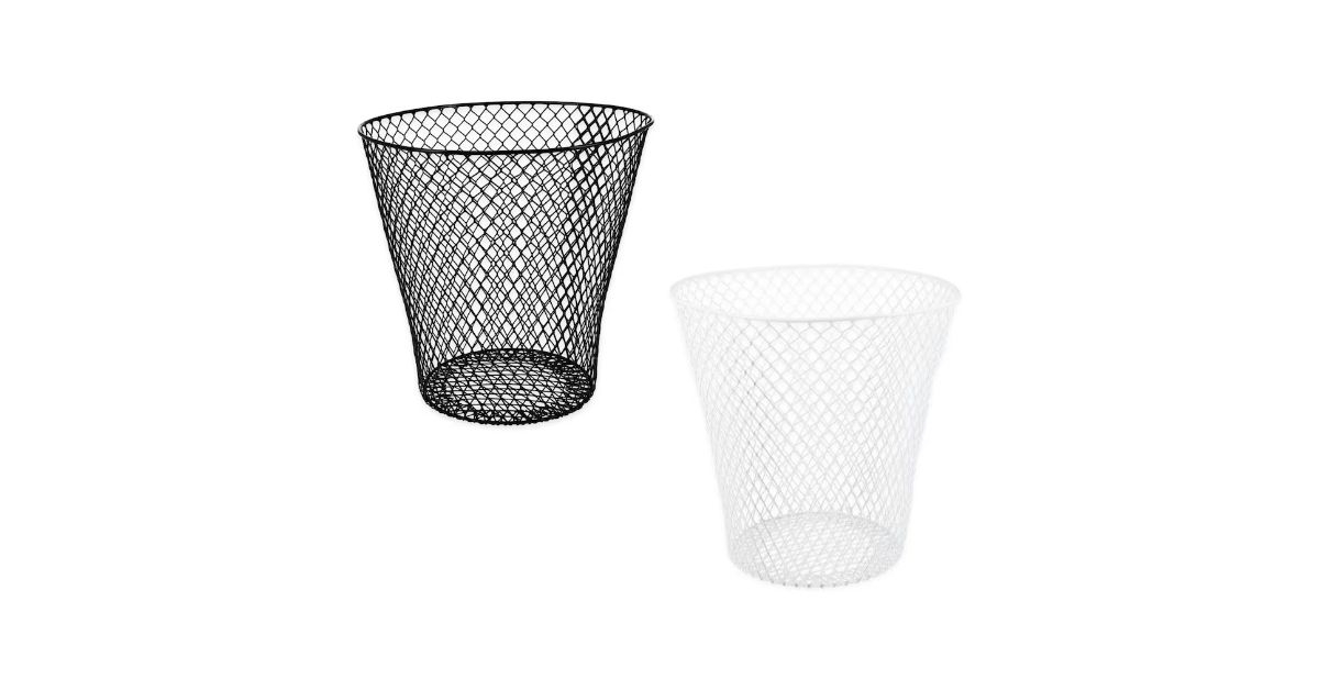 essentials wire wastebaskets