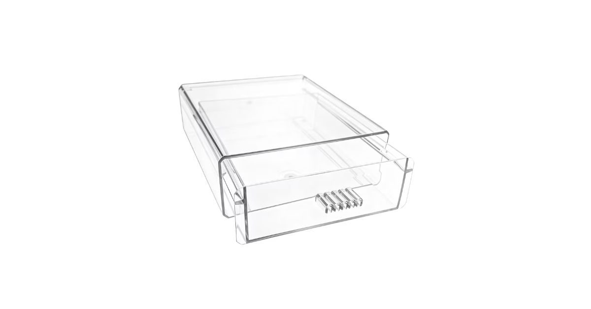 clear stackable organizing drawer