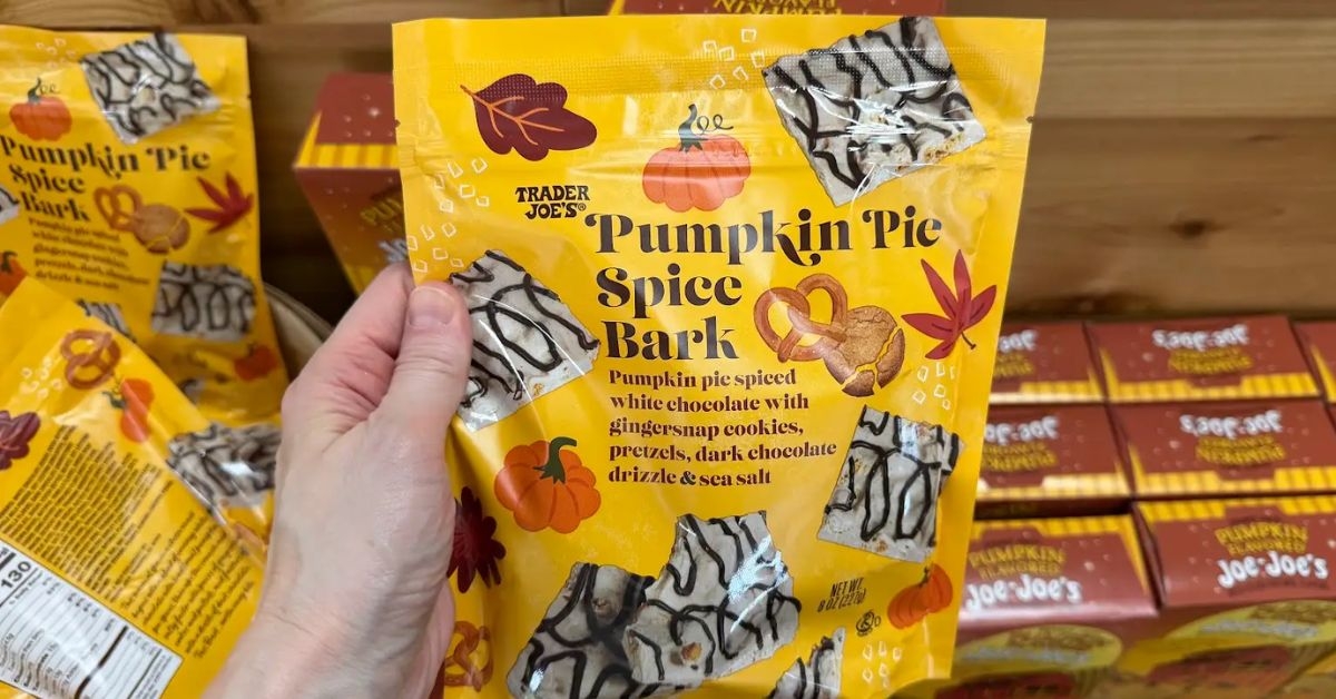 pumpkin pie spice bark