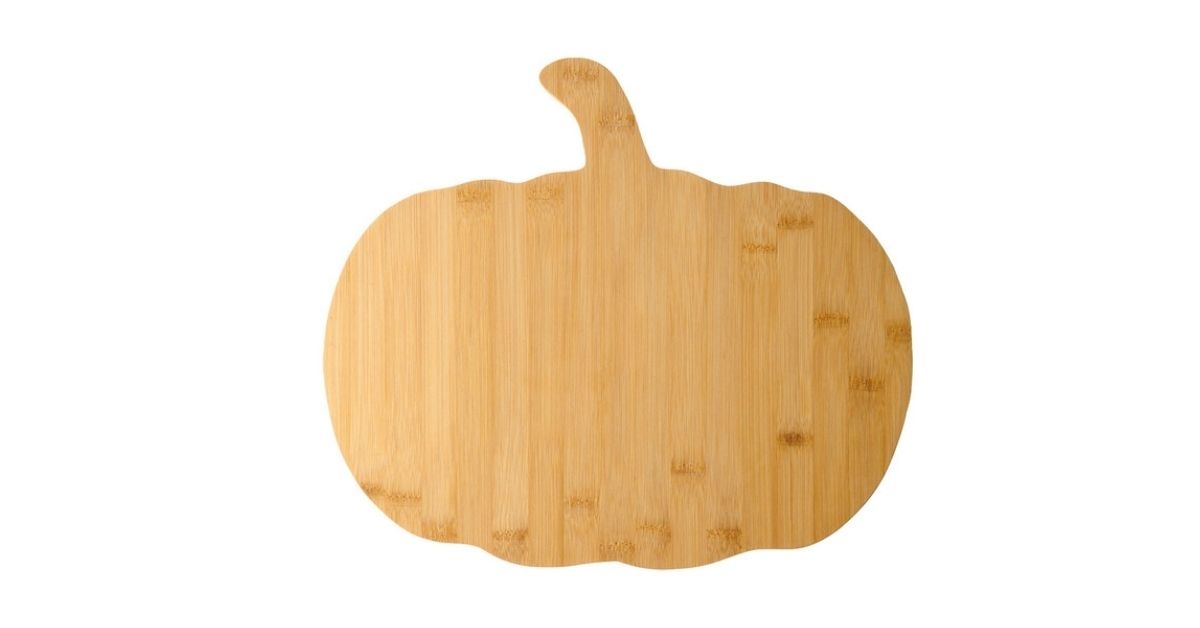 serving board pumpkin