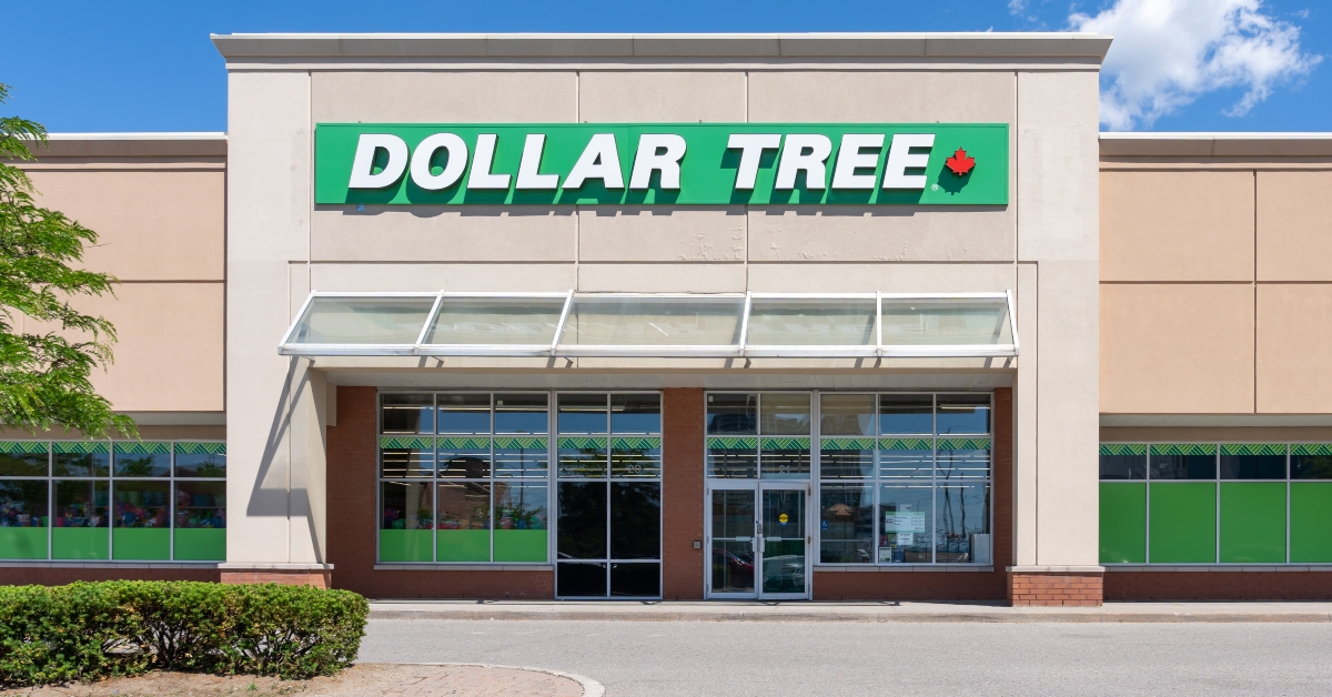 dollar tree front view