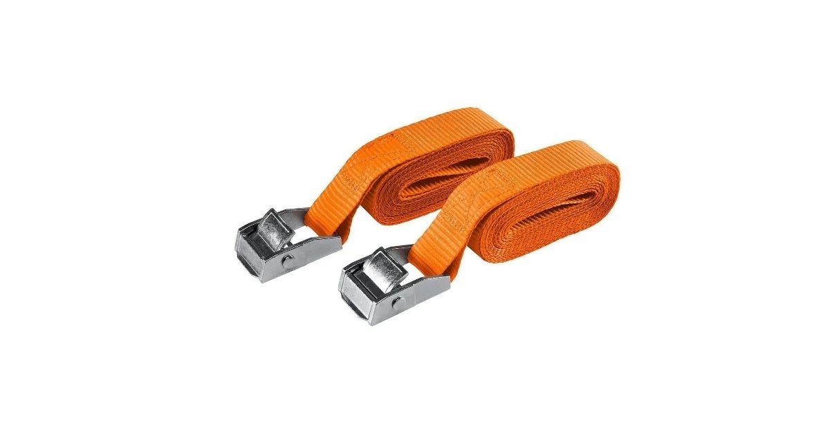 Harbor Freight HAUL-MASTER 1 in. x 12 ft. Lashing Straps, 2-Pack