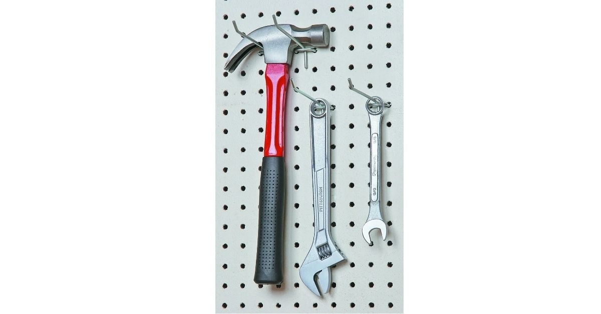 Harbor Freight STOREHOUSE 4 in. Straight Pegboard Hooks, 4-Piece